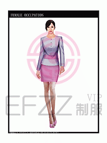 專賣店?duì)I業(yè)員服裝設(shè)計(jì)圖1013