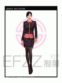 專賣店?duì)I業(yè)員服裝設(shè)計(jì)圖1055