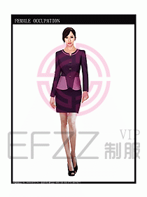 專賣店?duì)I業(yè)員服裝設(shè)計(jì)圖1058