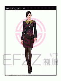 專賣店?duì)I業(yè)員服裝設(shè)計(jì)圖1076