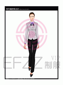 專賣店?duì)I業(yè)員服裝設(shè)計(jì)圖1105