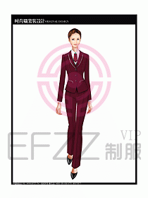 專賣店營業(yè)員服裝設(shè)計圖1111