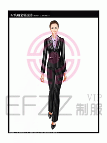 專賣店營業(yè)員服裝設(shè)計圖1121