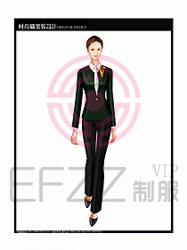 專賣店?duì)I業(yè)員服裝設(shè)計(jì)圖1119