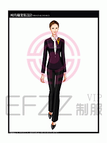 專賣店?duì)I業(yè)員服裝設(shè)計(jì)圖1120