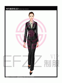 專賣店營業(yè)員服裝設(shè)計圖1122