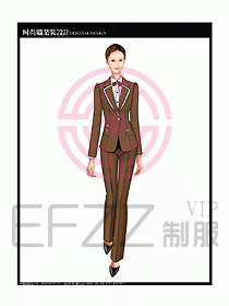 專賣店?duì)I業(yè)員服裝設(shè)計(jì)圖1138