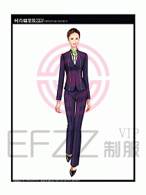 專賣店營業(yè)員服裝設計圖1149