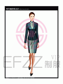專賣店?duì)I業(yè)員服裝設(shè)計(jì)圖1153