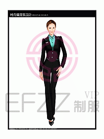 專(zhuān)賣(mài)店?duì)I業(yè)員服裝設(shè)計(jì)圖1161