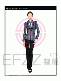 專賣店?duì)I業(yè)員服裝設(shè)計(jì)圖1180