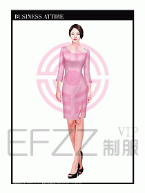 專賣店?duì)I業(yè)員服裝設(shè)計(jì)圖1191
