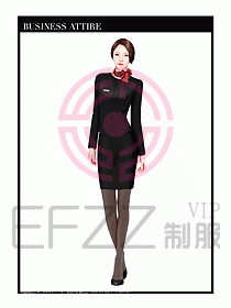 專賣店?duì)I業(yè)員服裝設(shè)計(jì)圖1203