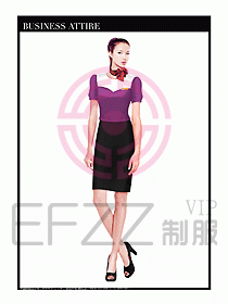 專賣店?duì)I業(yè)員服裝設(shè)計(jì)圖1207