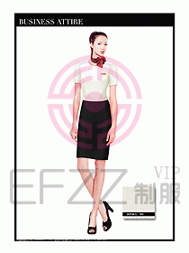 專(zhuān)賣(mài)店?duì)I業(yè)員服裝設(shè)計(jì)圖1206