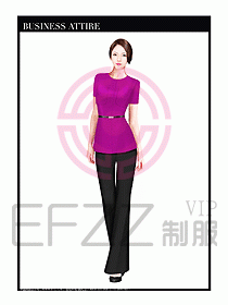 專賣店營業(yè)員服裝設(shè)計圖1215