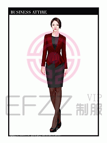 專(zhuān)賣(mài)店?duì)I業(yè)員服裝設(shè)計(jì)圖1217