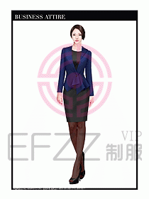 專賣店營業(yè)員服裝設(shè)計圖1218