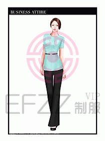 專(zhuān)賣(mài)店?duì)I業(yè)員服裝設(shè)計(jì)圖1216