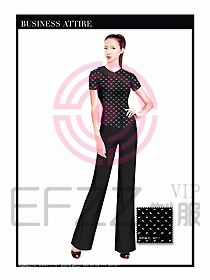 專賣店營業(yè)員服裝設計圖1221