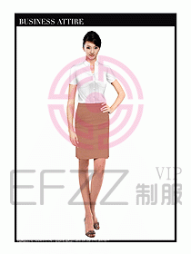 女職業(yè)裝短袖襯衫設(shè)計(jì)圖287