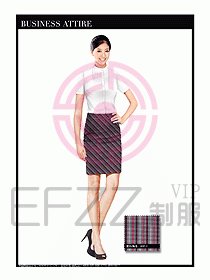 女職業(yè)裝短袖襯衫設(shè)計圖312