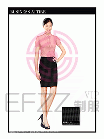 女職業(yè)裝短袖襯衫設(shè)計(jì)圖313