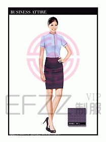 女職業(yè)裝短袖襯衫設(shè)計圖315