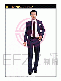 酒店大堂服務(wù)員制服設(shè)計(jì)圖668