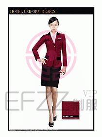 酒店大堂服務(wù)員制服設(shè)計(jì)圖680