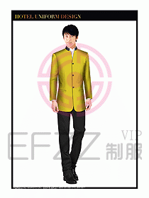酒店大堂服務(wù)員制服設(shè)計(jì)圖696