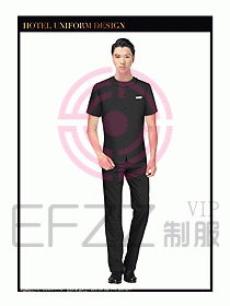 酒店大堂服務(wù)員制服設(shè)計(jì)圖704