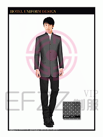 酒店大堂服務(wù)員制服設(shè)計圖700