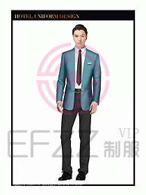 酒店大堂服務(wù)員制服設(shè)計圖708