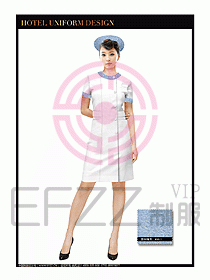 SPA按摩技師制服設(shè)計(jì)圖822