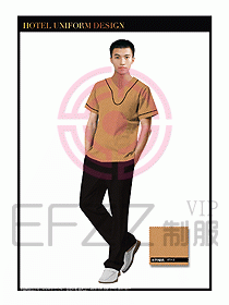 SPA按摩技師制服設(shè)計圖833