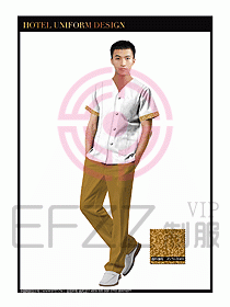 SPA按摩技師制服設(shè)計(jì)圖837