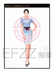 SPA按摩技師制服設計圖848