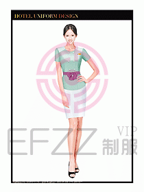 SPA按摩技師制服設(shè)計(jì)圖850