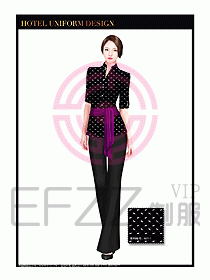 SPA按摩技師制服設計圖847