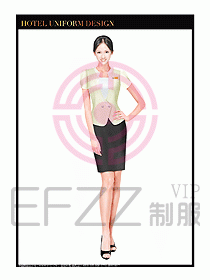 SPA按摩技師制服設(shè)計(jì)圖856