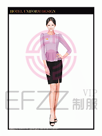 SPA按摩技師制服設(shè)計(jì)圖855