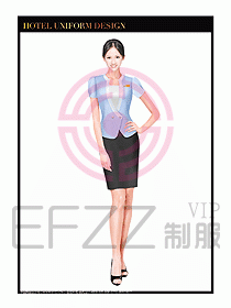 SPA按摩技師制服設(shè)計(jì)圖852