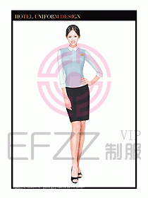 SPA按摩技師制服設計圖871