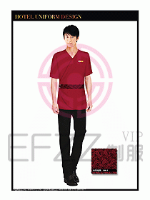 SPA按摩技師制服設(shè)計(jì)圖906