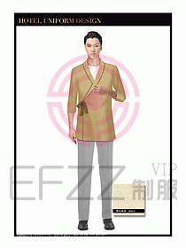 SPA按摩技師制服設(shè)計(jì)圖902