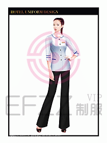 SPA按摩技師制服設(shè)計圖912