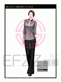 SPA按摩技師制服設(shè)計圖913