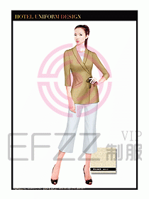 SPA按摩技師制服設(shè)計(jì)圖919