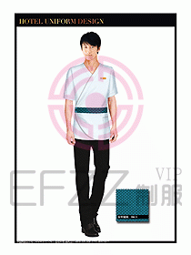 SPA按摩技師制服設(shè)計圖931